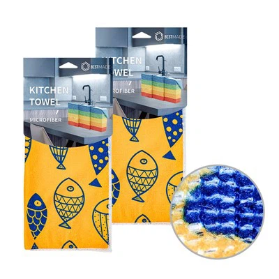Gedruckte Mikrofaser -Tücher